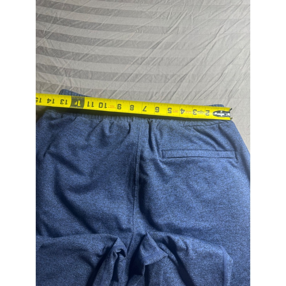 Vuori Ponto Performance Pants Mens Medium Blue Heather DreamKnit Joggers V418 - Picture 7 of 7